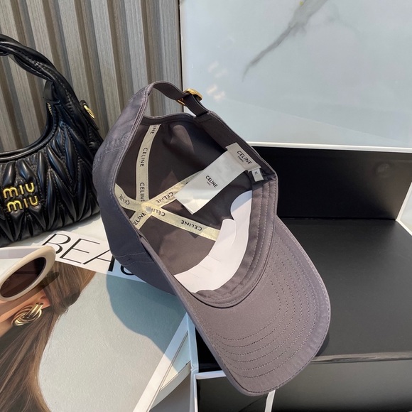 NWT Celine Triomphe Embroidered Baseball Cap main image 7